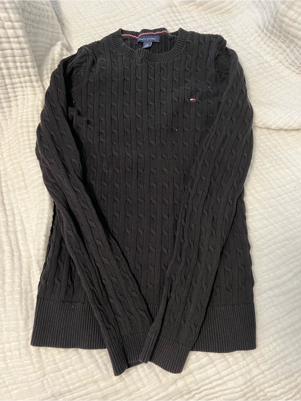 Tommy Hilfiger Cable Knit Sweater 100% COTTON